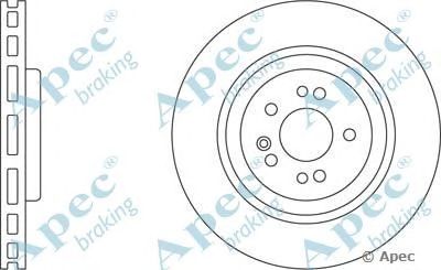 APEC BRAKING dsk2019 -  Тормозной диск
